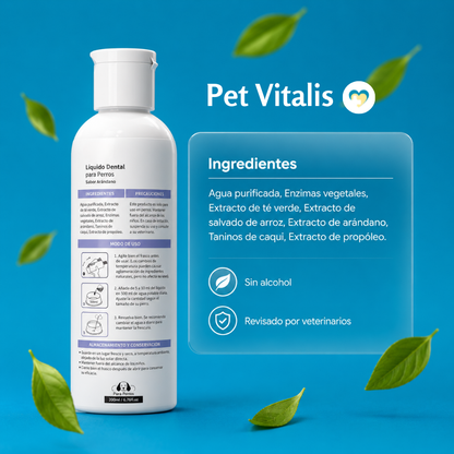 Liquido dental perritos