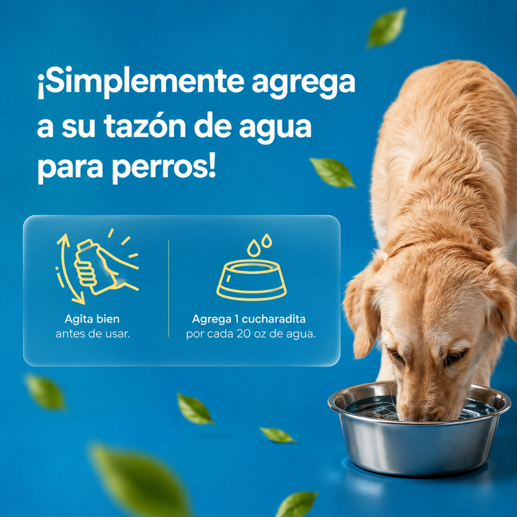 Liquido dental perritos