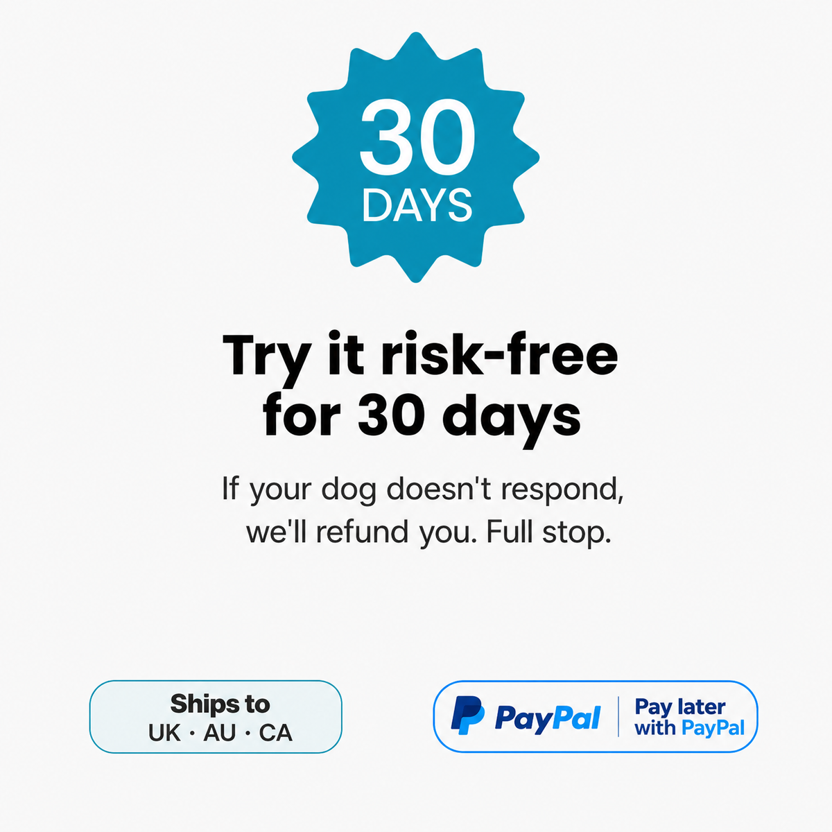 Try it risk-free for 30 days